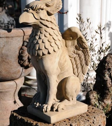 Gartenfigur 'Verliebte Drachen' – Kunstharz, Wetterfest, Detailreich, Romantische Deko