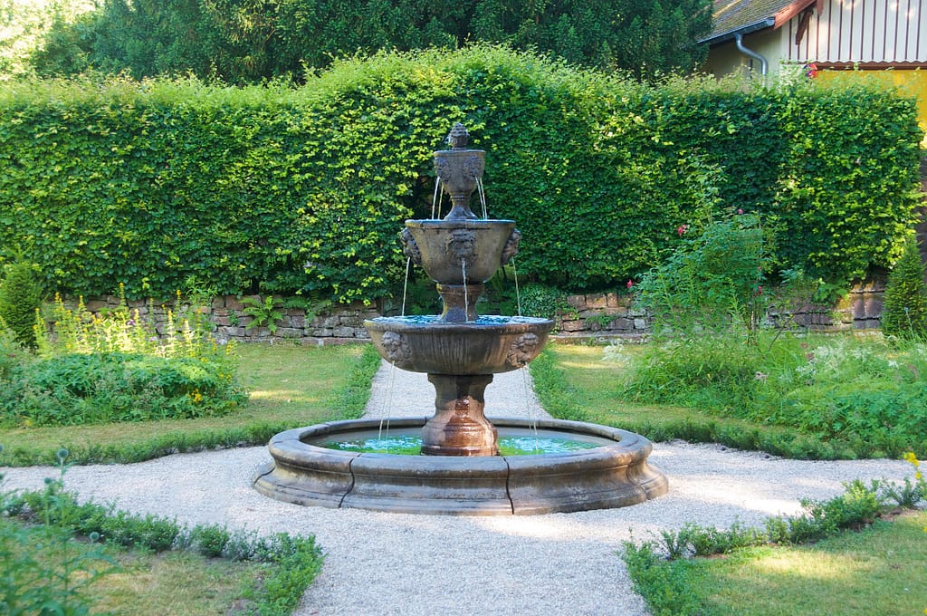 Springbrunnen im Heilpark Pforzheim