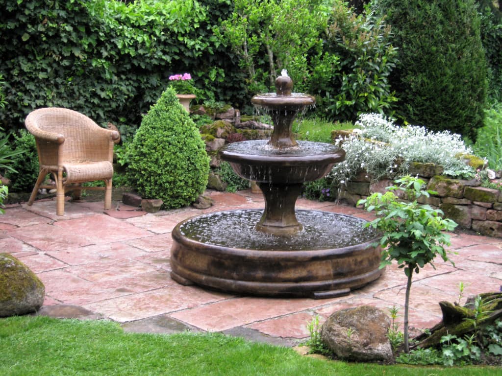Kundenfoto Springbrunnen Barrington Fountain 1