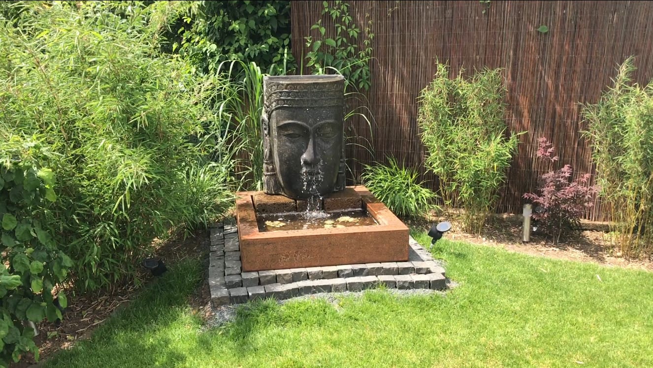 Buddha-Brunnen Kundenvideo