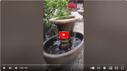 Gartenbrunnen Alfresco BR5701 Youtube Screenshot