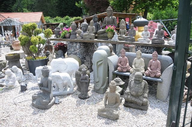 Asiengarten Buddhas