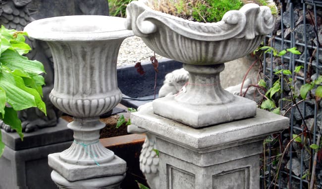 Pflanzschalen Steinguss