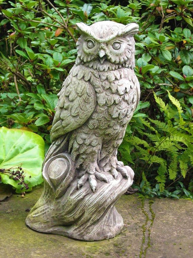 Gartenfigur Eule