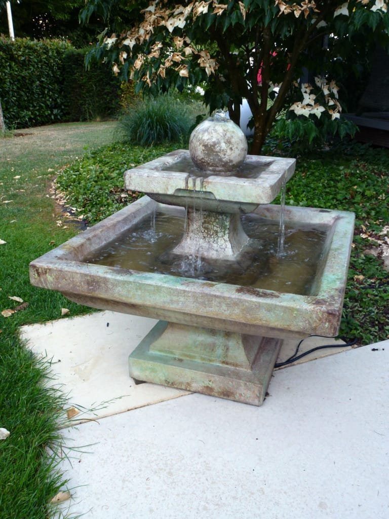 Gartenbrunnen Hampshire I Kundenfoto