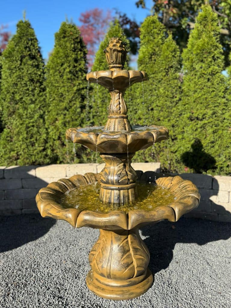 Gartenbrunnen Henri Studio Classical Finial Kreuzblume