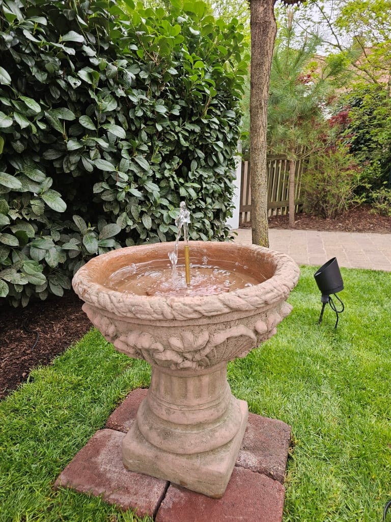 Gartenbrunnen Favorite Kundenfoto