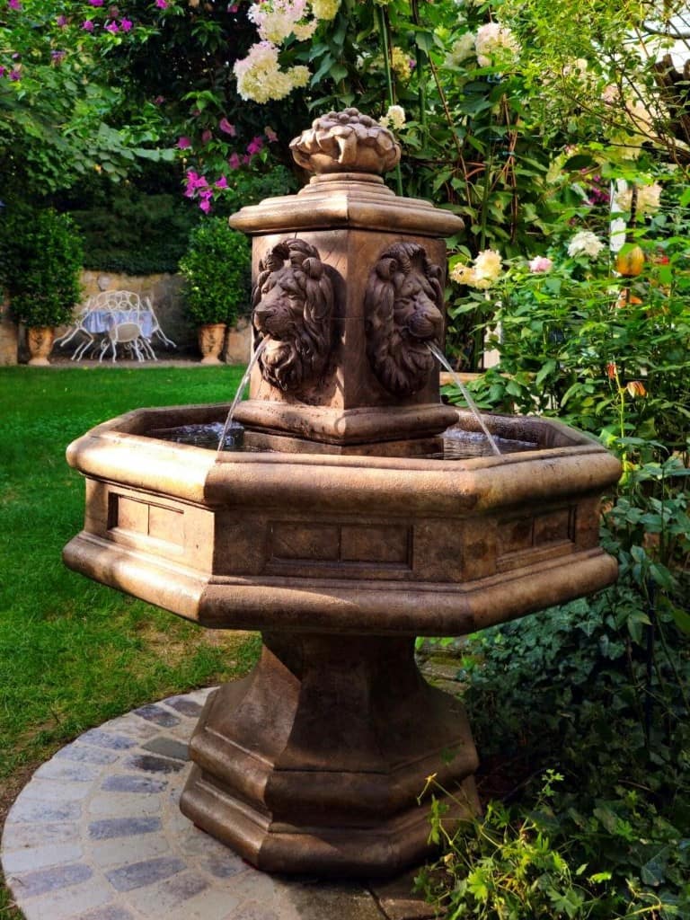 Klassischer Löwenbrunnen BR5875 Kundenfoto 2025