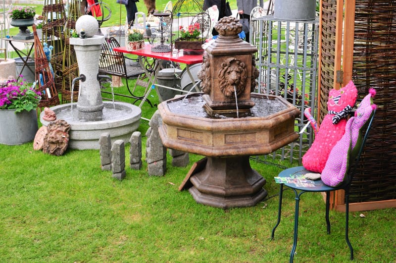 Klassischer Löwenbrunnen