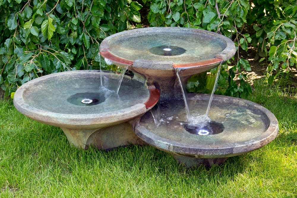 Gartenbrunnen mit 3 Wasserbecken BR4946