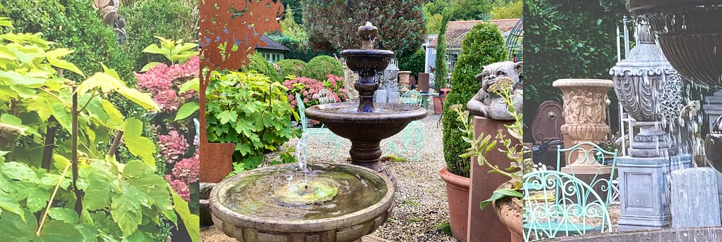Gartenbrunnen Ausstellung Wenk Gartenelemente