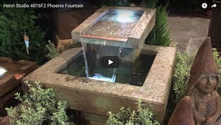 Henri Studio Brunnen Phornix Fountain