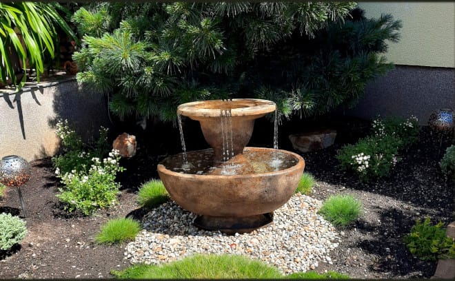 Kundenfoto Gartenbrunnen Alfresco