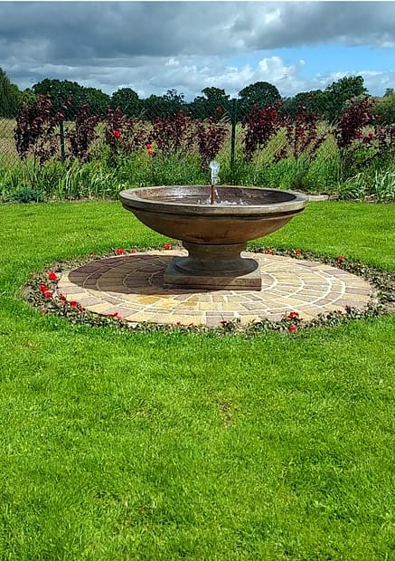 Kundenfoto Gartenbrunnen Pontresina